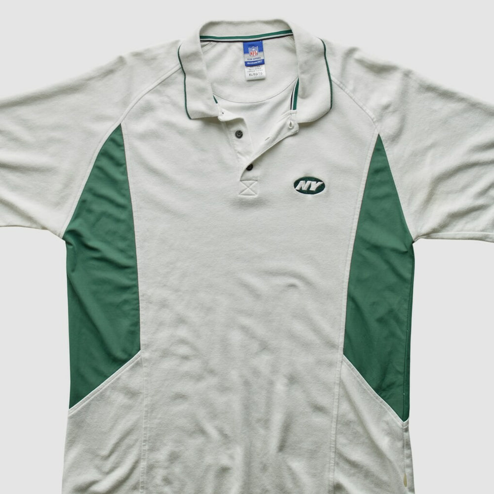 New York Jets Reebok 2000s Polo - 3 Buttons T-Shirt T-shirts