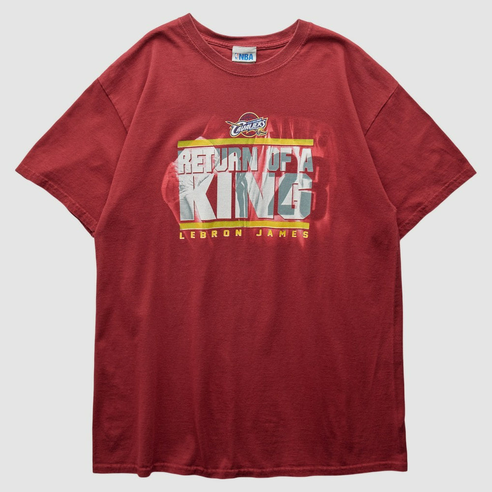 Cleveland Cavaliers 2000s T-Shirt Red Vintage - Vintage