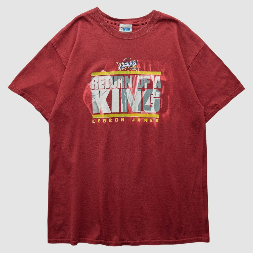 Cleveland Cavaliers 2000s T-Shirt Red Vintage - Vintage
