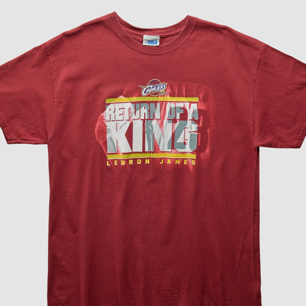 Cleveland Cavaliers 2000s T-Shirt Red Vintage - Vintage