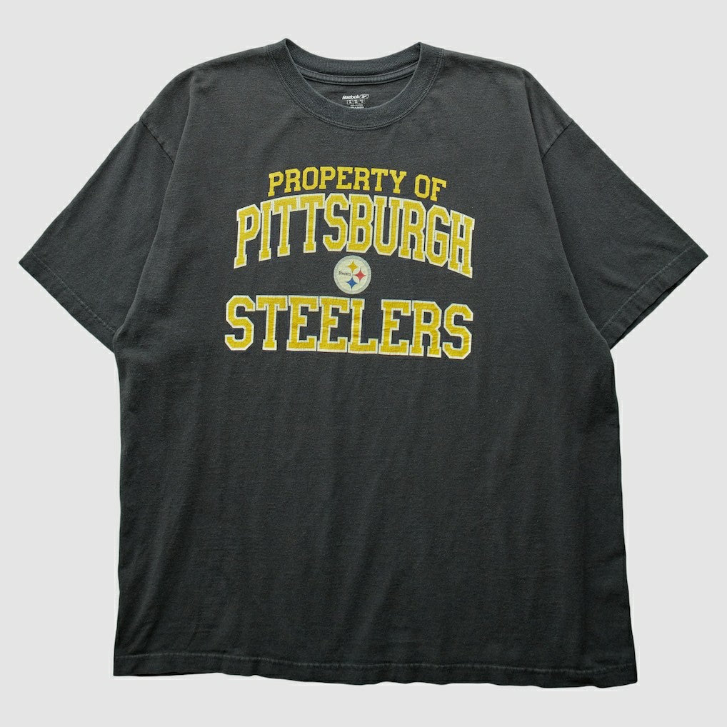 Pittsburgh Steelers Reebok 2000s T-Shirt - Black T-shirts