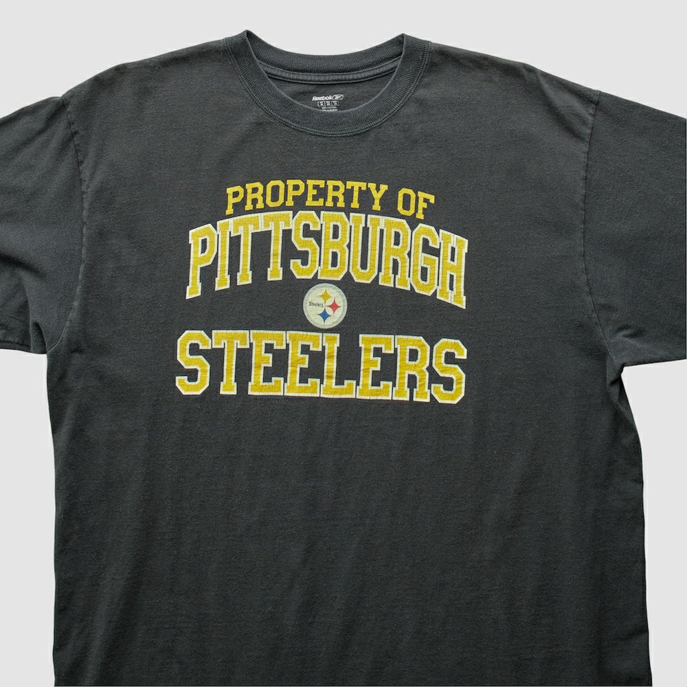 Pittsburgh Steelers Reebok 2000s T-Shirt - Black T-shirts