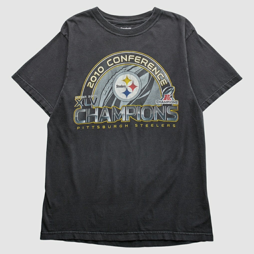 Pittsburgh Steelers Reebok 2010 T-Shirt - Black T-shirts