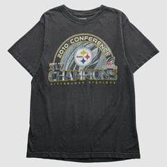 Pittsburgh Steelers Reebok 2010 T-Shirt - Black T-shirts
