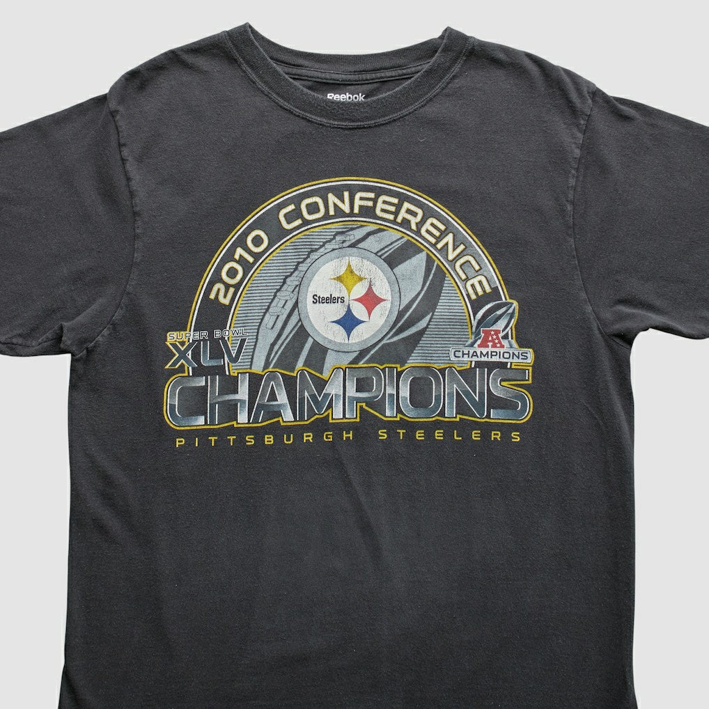 Pittsburgh Steelers Reebok 2010 T-Shirt - Black T-shirts