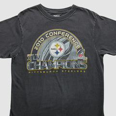 Pittsburgh Steelers Reebok 2010 T-Shirt - Black T-shirts