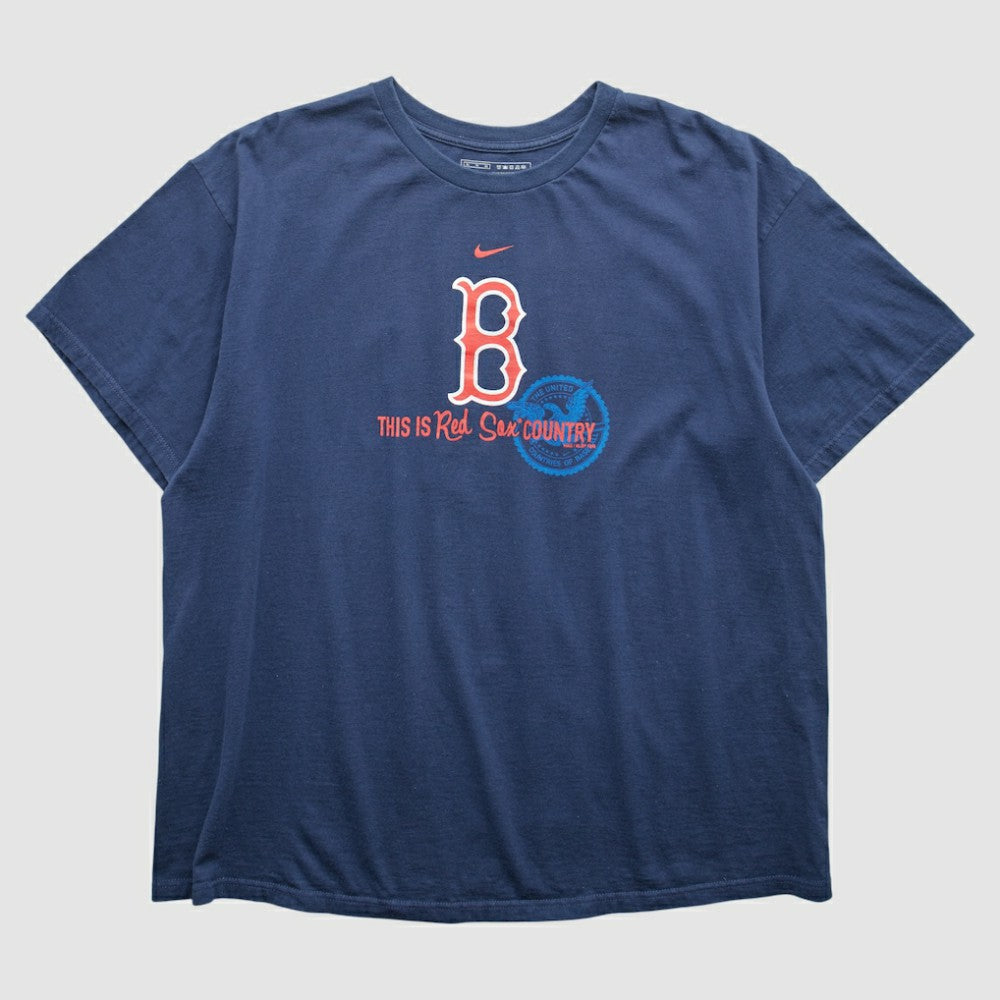 Boston Red Sox Nike 2000s T-Shirt - Blue - 2XVintage T-shirts