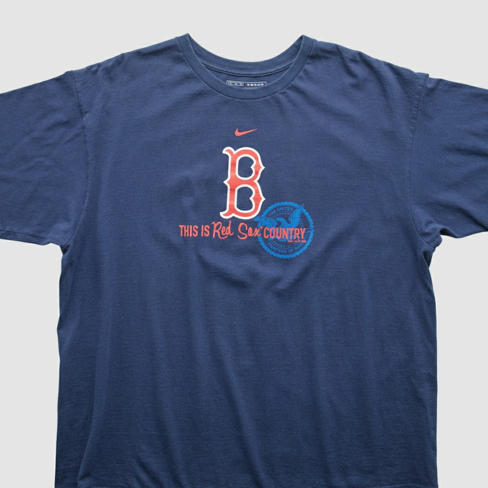 Boston Red Sox Nike 2000s T-Shirt - Blue - 2XVintage T-shirts
