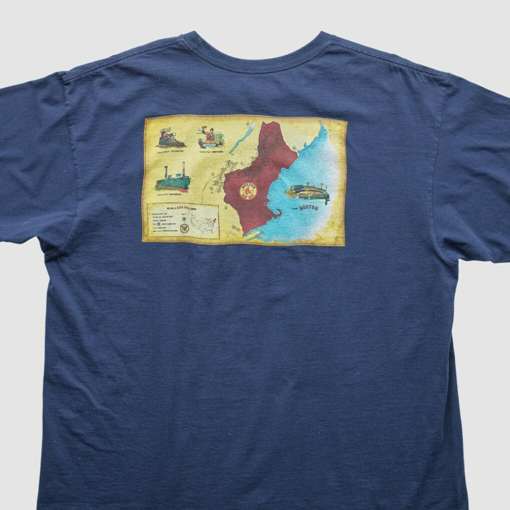 Boston Red Sox Nike 2000s T-Shirt - Blue - 2XVintage T-shirts