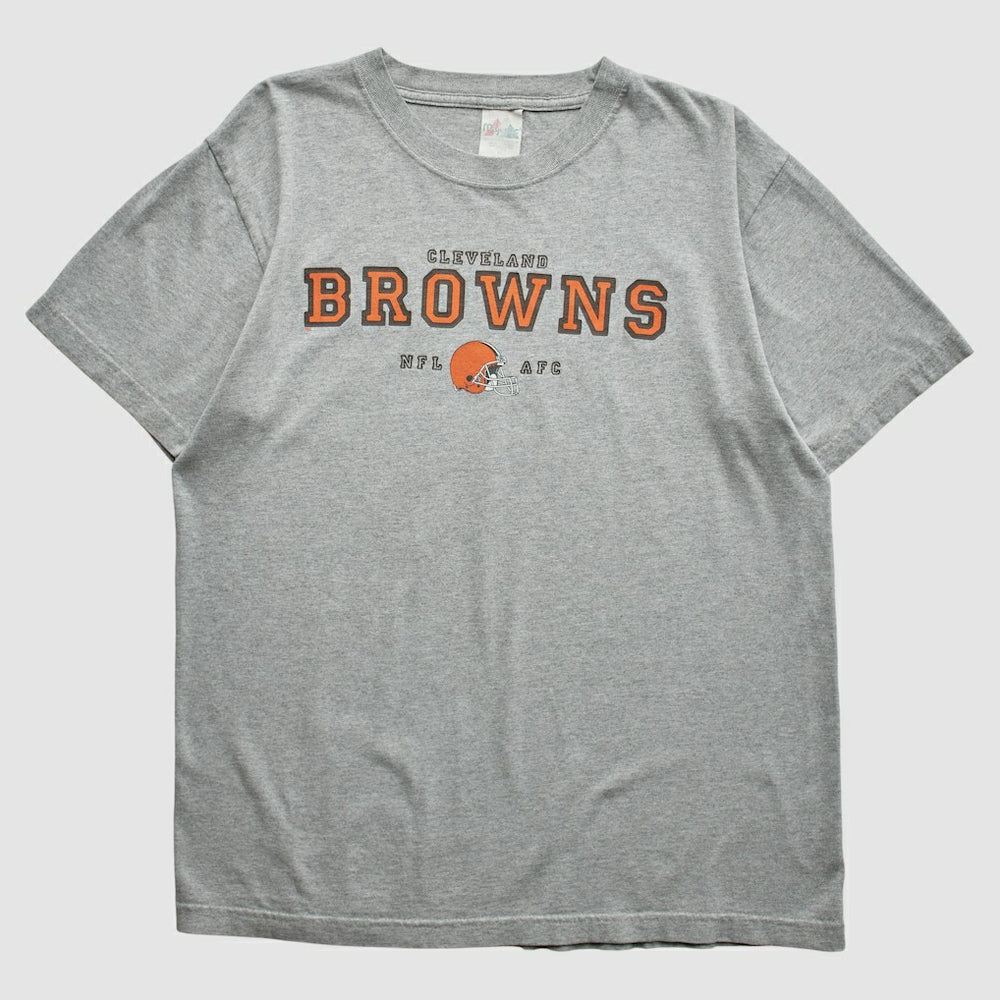 Cleveland Browns Majestic 2000s T-Shirt - Gray T-shirts