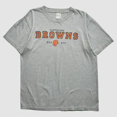 Cleveland Browns Majestic 2000s T-Shirt - Gray T-shirts
