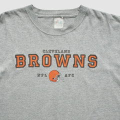 Cleveland Browns Majestic 2000s T-Shirt - Gray T-shirts