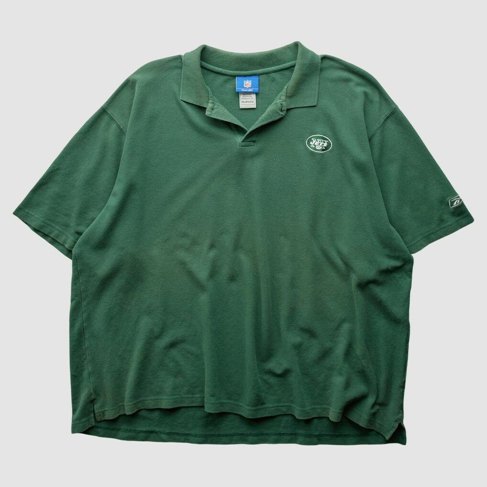New York Jets Reebok 2000s Polo - Green