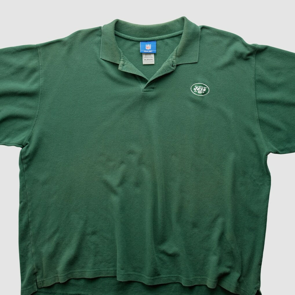 New York Jets Reebok 2000s Polo - Green