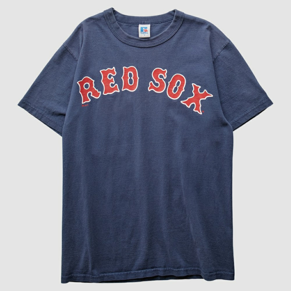 Boston Red Sox Russell 2000s T-Shirt - Navy - Vintage T-shirts