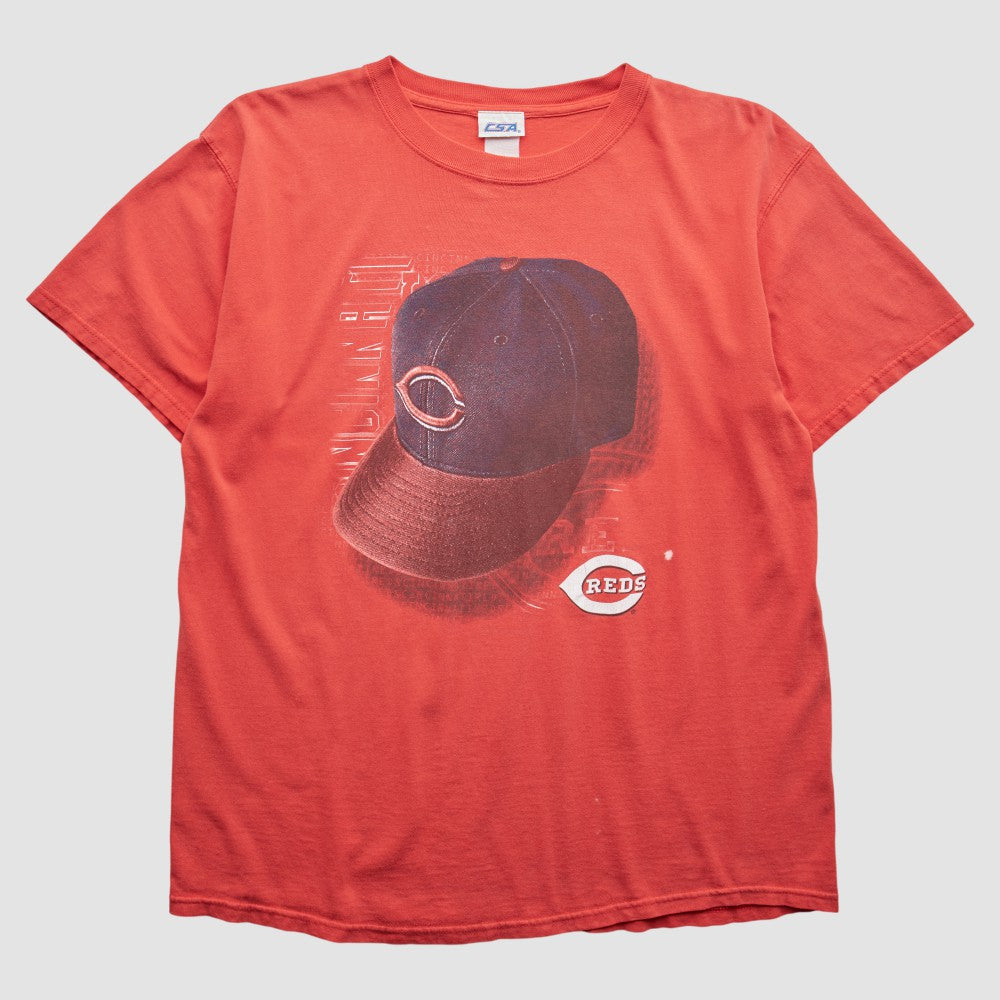 Cincinnati Reds CSA 2000s T-Shirt - Red - Vintage T-shirts