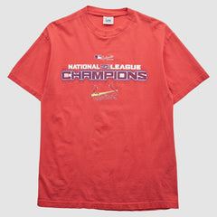 St. Louis Cardinals Lee Apparel 2000s T-Shirt - Red - Vintage T-shirts