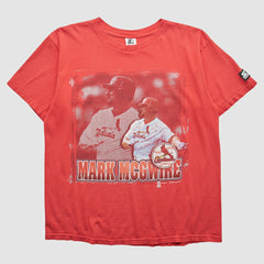 St. Louis Cardinals Starter 1997 T-Shirt - Red - Vintage T-shirts