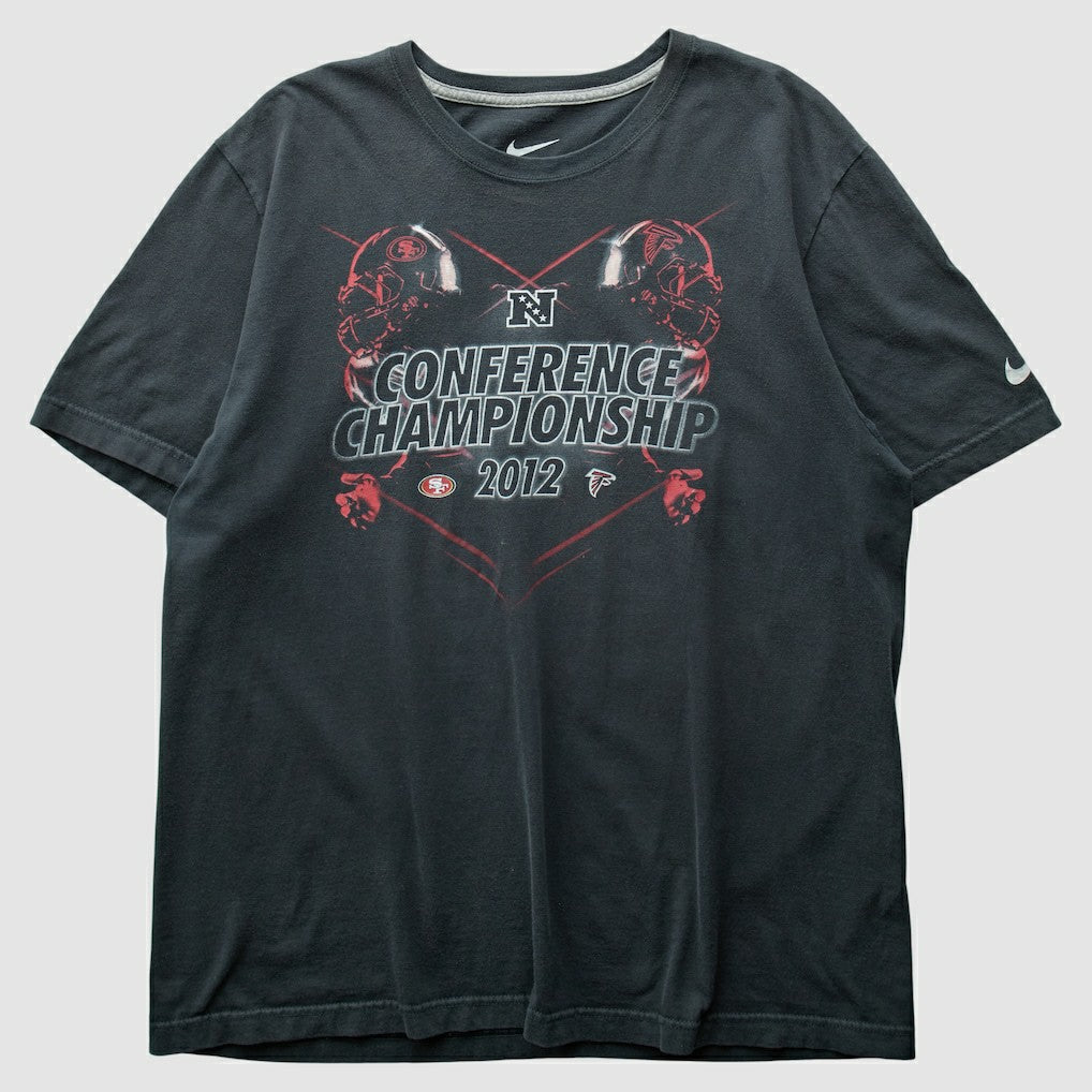 San Francisco 49ers 2012 T-Shirt - Black T-shirts