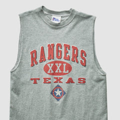 Texas Rangers Pro Player 1997 Tank - Heather Gray - Vintage Tanks