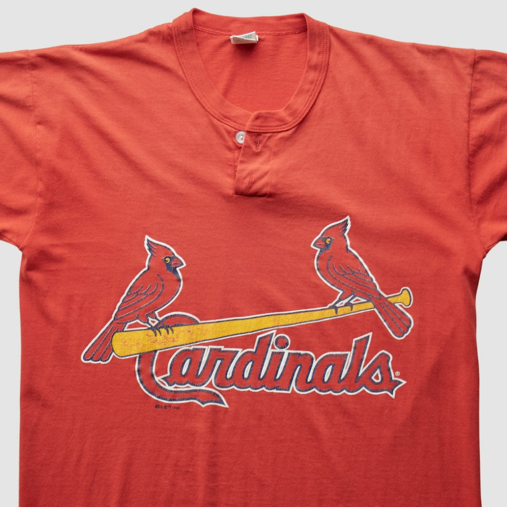 St. Louis Cardinals Russell 1998 T-Shirt - Red - XVintage T-shirts