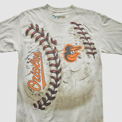 Baltimore Orioles Liquid Blue 2014 T-Shirt - Beige - Vintage T-shirts