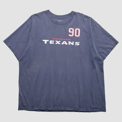 Houston Texans Reebok 2000s T-Shirt - Navy T-shirts