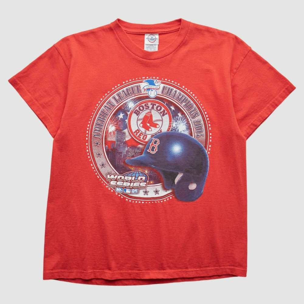 Boston Red Sox 2004 T-Shirt - Red - Vintage T-shirts