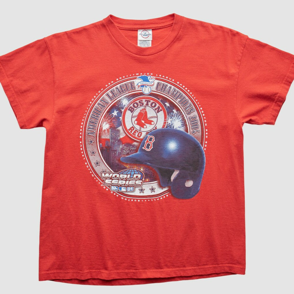 Boston Red Sox 2004 T-Shirt - Red - Vintage T-shirts