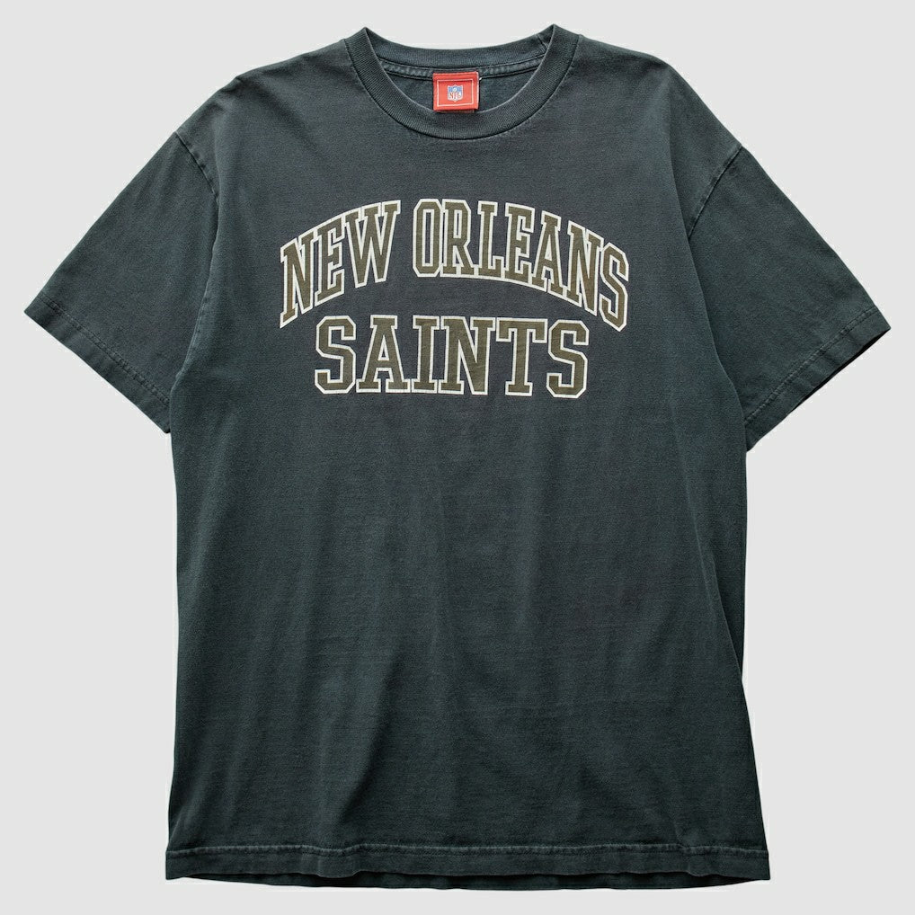 New Orleans Saints NFL 2000s T-Shirt - Black T-shirts