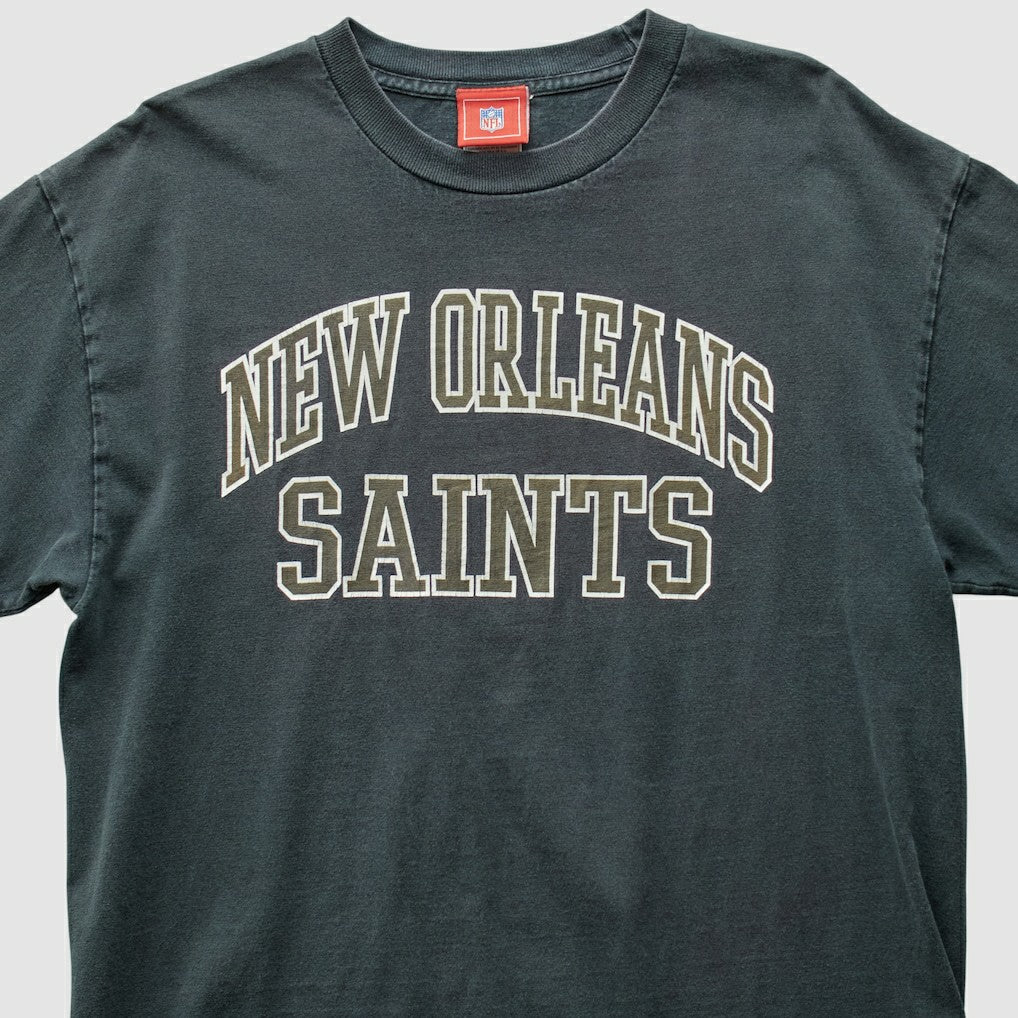 New Orleans Saints NFL 2000s T-Shirt - Black T-shirts
