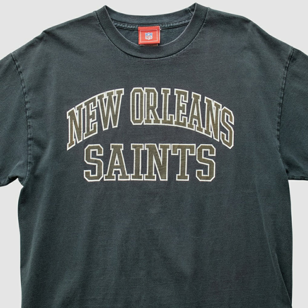 New Orleans Saints NFL 2000s T-Shirt - Black T-shirts