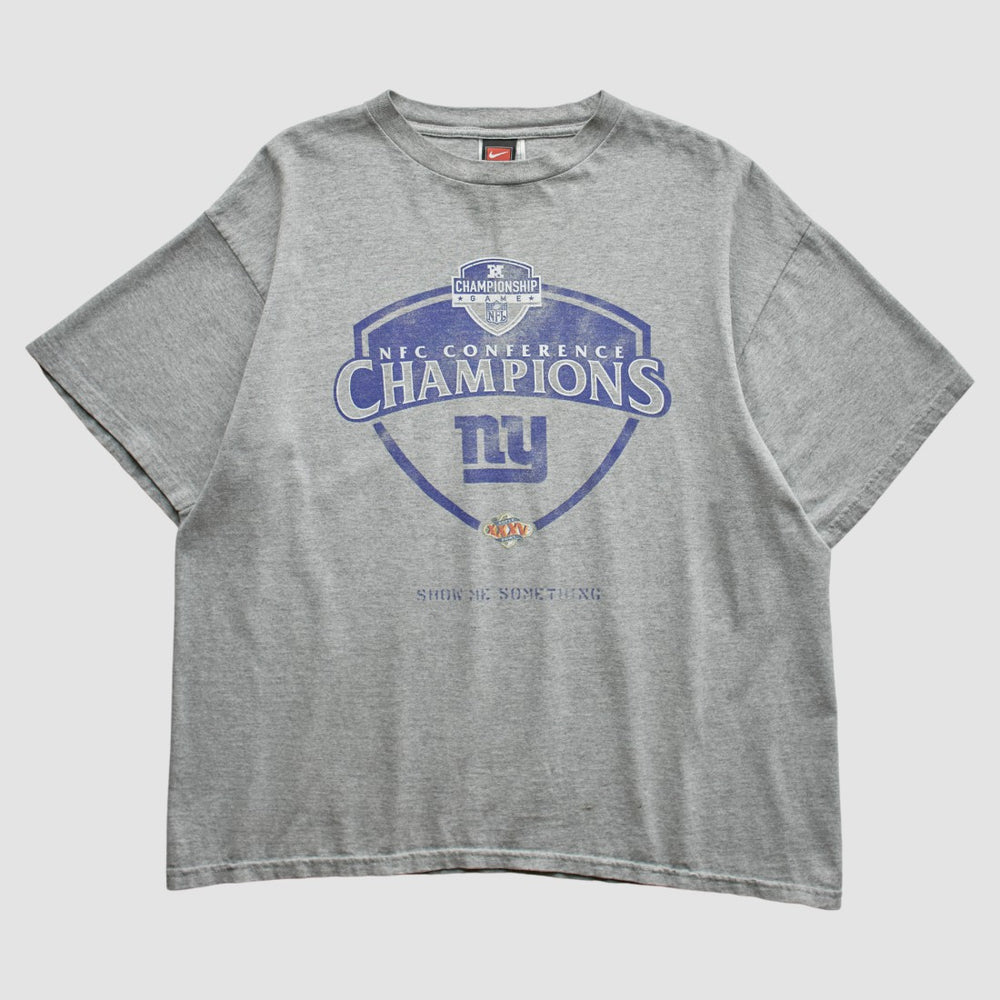 New York Giants 2000 T-Shirt - Gray T-shirts