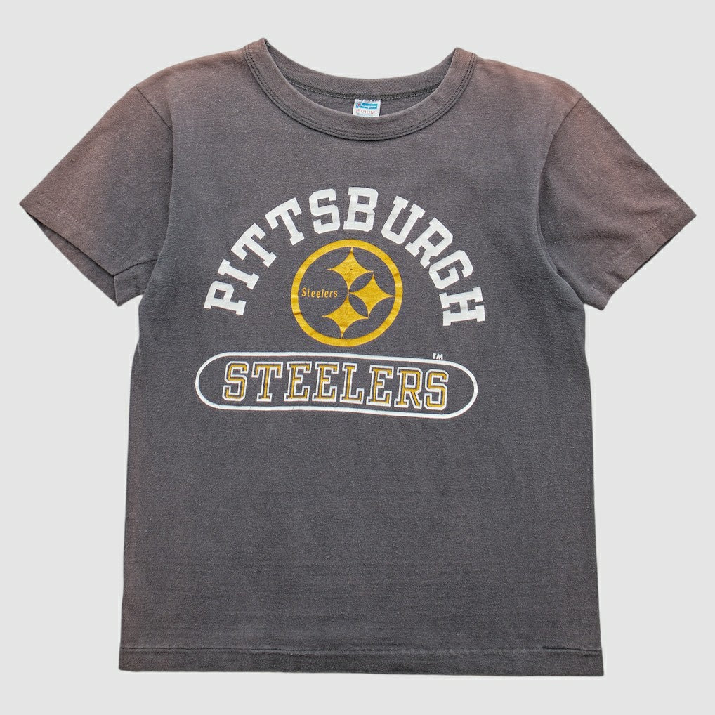 Pittsburgh Steelers Champion 70s T-Shirt - Gray T-shirts