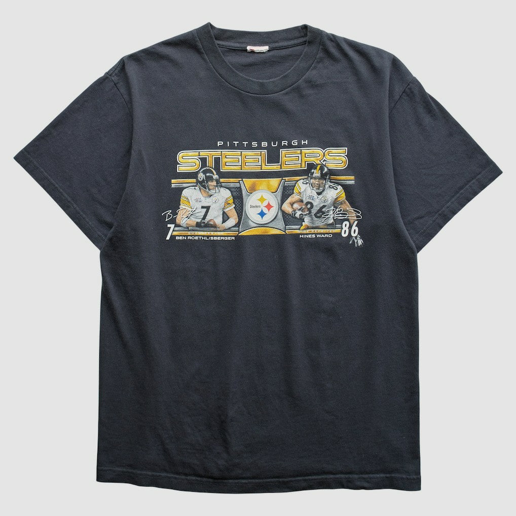 Pittsburgh Steelers 2000s T-Shirt - Black T-shirts