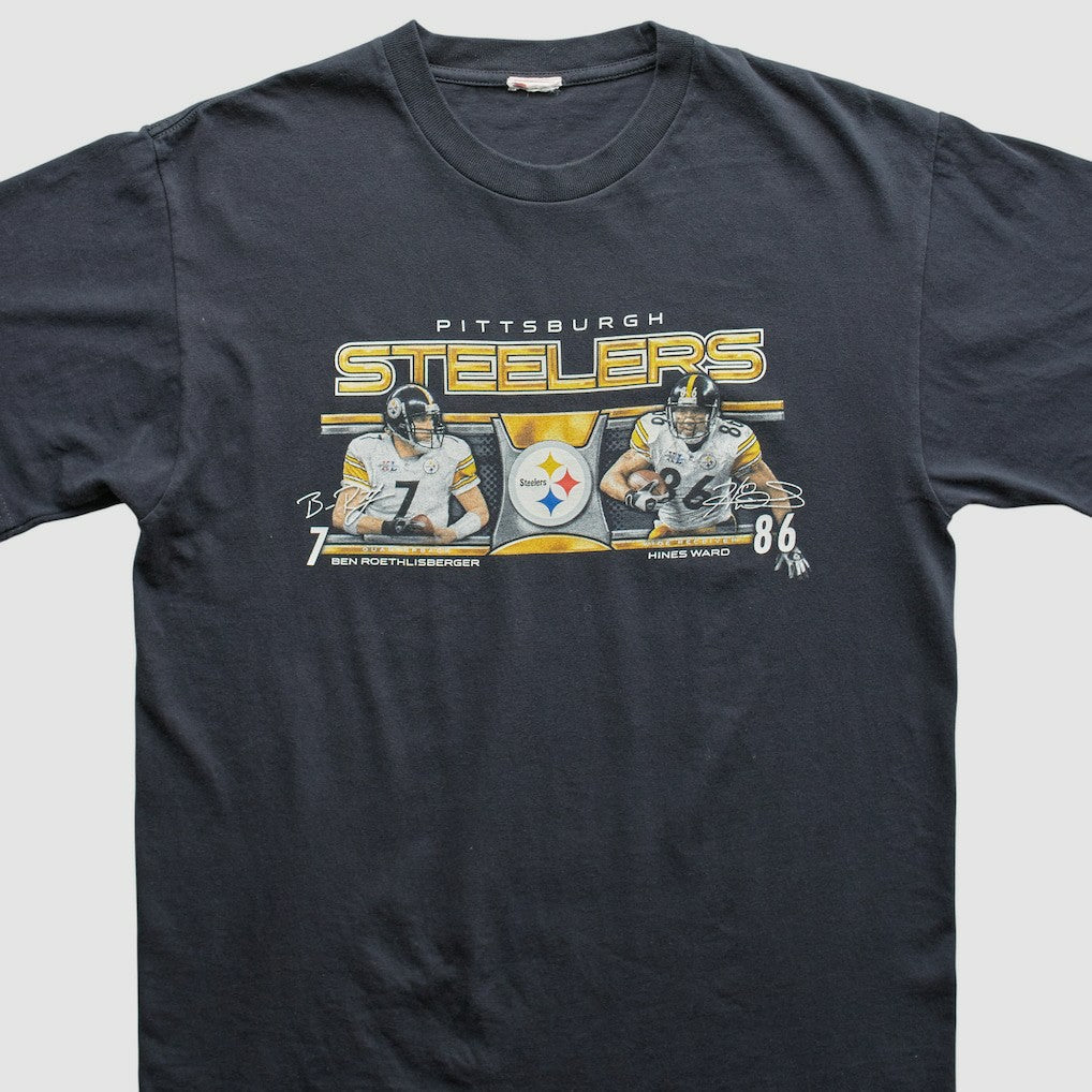 Pittsburgh Steelers 2000s T-Shirt - Black T-shirts