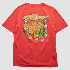 Los Angeles Angels Lee Apparel 2000s T-Shirt - Red - Vintage T-shirts