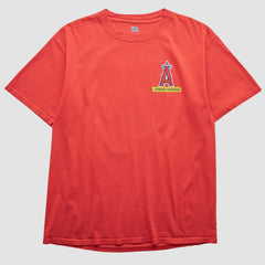 Los Angeles Angels Lee Apparel 2000s T-Shirt - Red - Vintage T-shirts