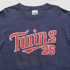 Minnesota Twins CSA 2003 T-Shirt - Navy - Vintage T-shirts