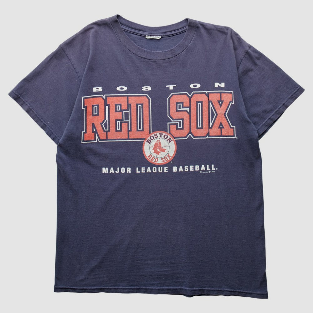 Boston Red Sox Dynasty 2002 T-Shirt - Navy - Vintage T-shirts