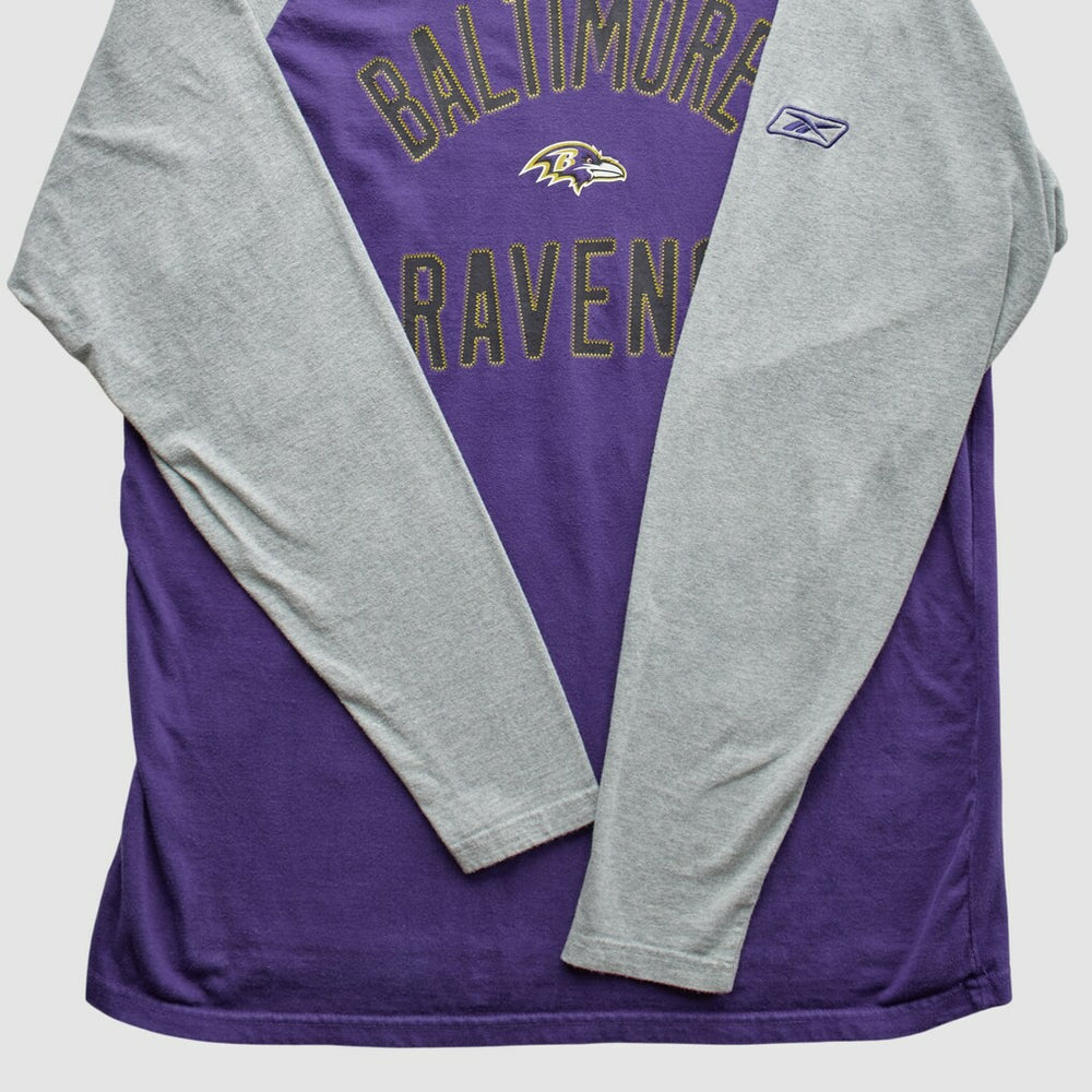Baltimore Ravens Reebok 2000s T-Shirt - Purple T-shirts