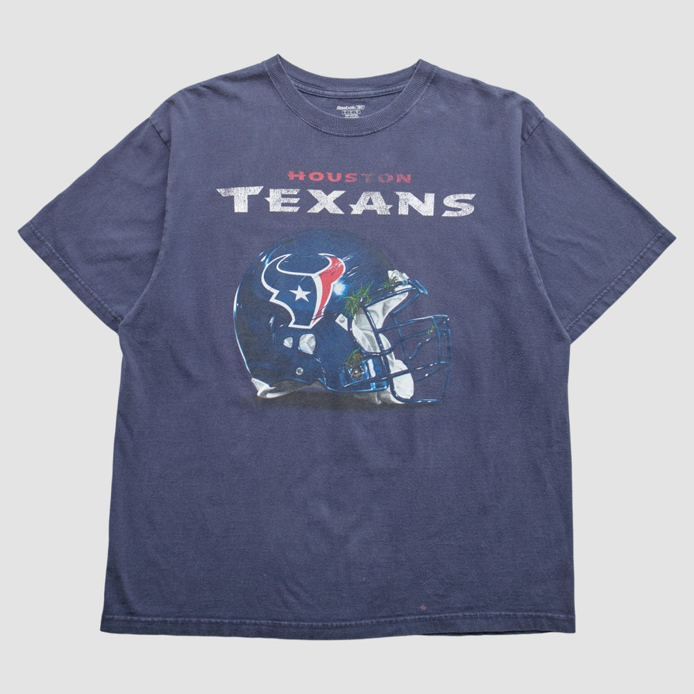 Houston Texans Reebok 2000s T-Shirt - Navy T-shirts