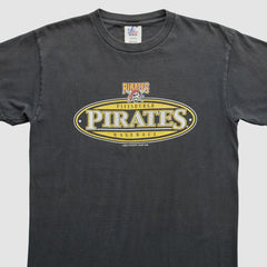 Pittsburgh Pirates Logo Athletic 2000 T-Shirt - Gray - Vintage T-shirts