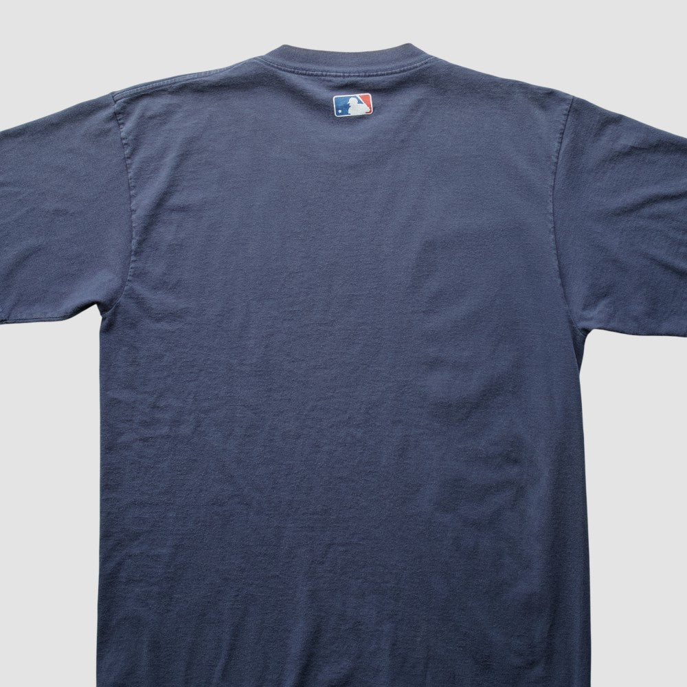 Minnesota Twins Majestic 2000s T-Shirt - Navy - XVintage T-shirts