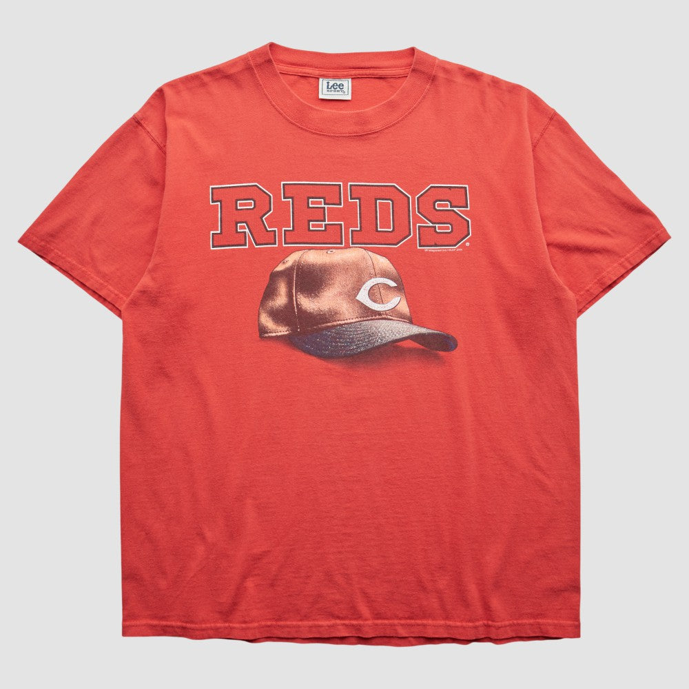 Cincinnati Reds Lee Apparel 2004 T-Shirt - Red - Vintage T-shirts