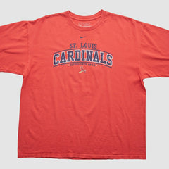 St. Louis Cardinals Nike 2000s T-Shirt - Red - XVintage T-shirts