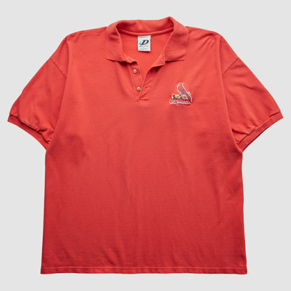 St. Louis Cardinals Dynasty 2000s Polo - Red - XVintage