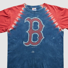 Boston Red Sox Majestic 2000s T-Shirt - Blue - Vintage T-shirts