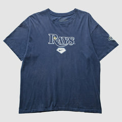 Tampa Bay Rays Nike 2008 T-Shirt - Navy - Vintage T-shirts