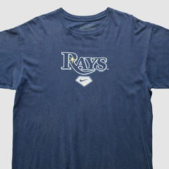 Tampa Bay Rays Nike 2008 T-Shirt - Navy - Vintage T-shirts